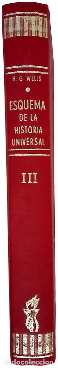 Libri di seconda mano: Esquema de la historia universal Tomo III. Historia sencilla de la vida y de la humanidad desde s...