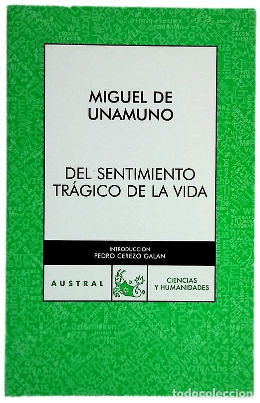 Libri di seconda mano: Del sentimiento tr&aacute;gico de la vida