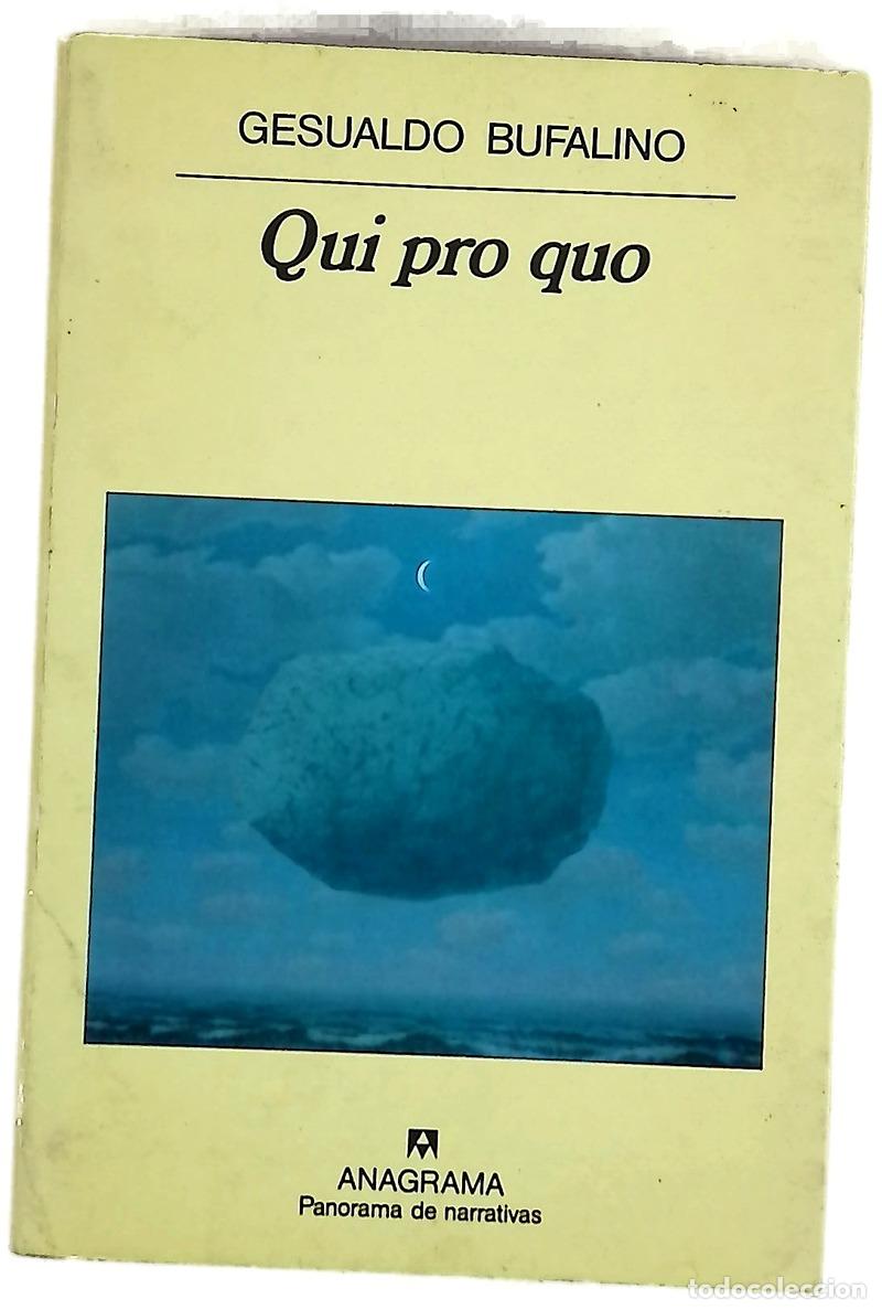 B&uuml;cher: Qui pro quo - Bufalino, Gesualdo; Jord&aacute;, Joaqu&iacute;n