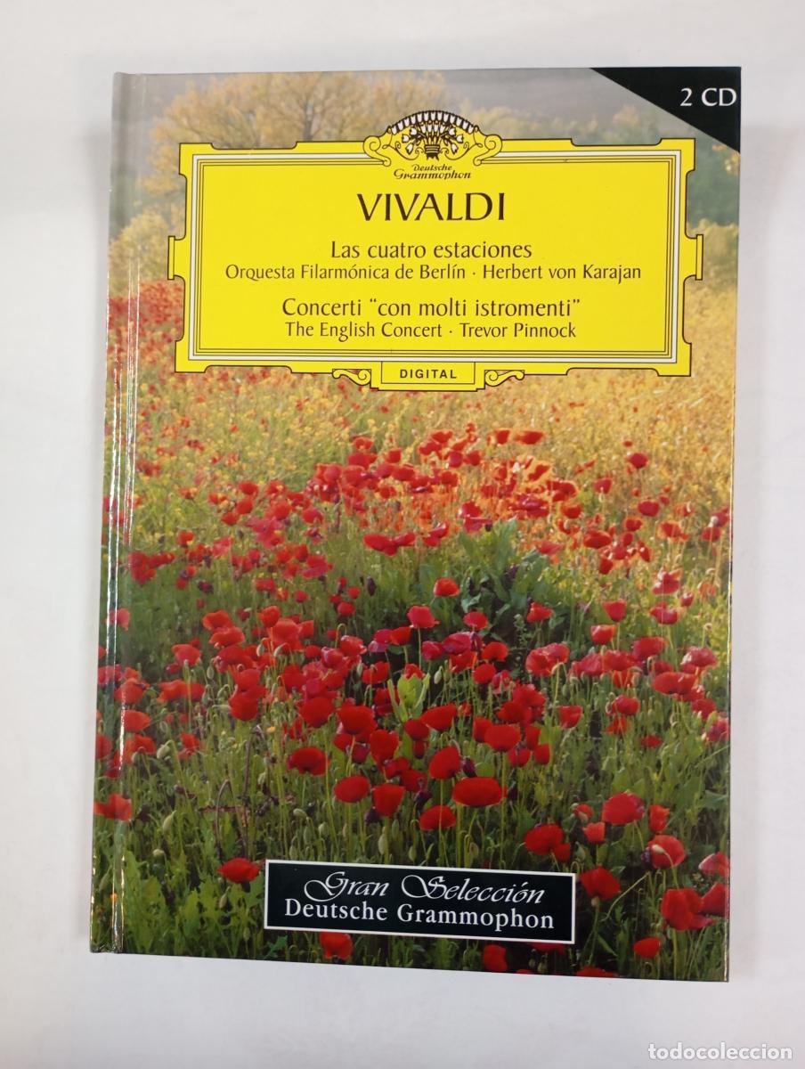 B&uuml;cher: LAS CUATRO ESTACIONES. CONCERTI CON MOLTI STROMENTI. 2 CD'S. DEUTSCHE GRAMMOPHON. - ANTONIO VIVALDI.