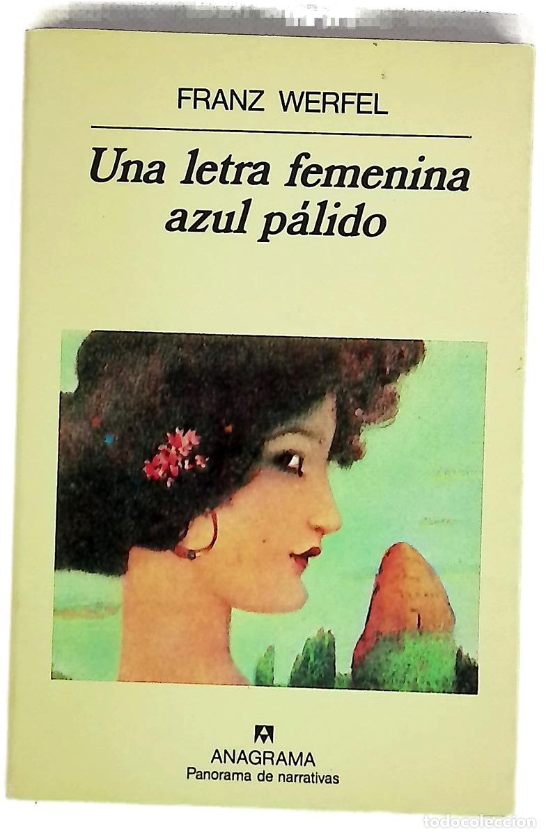 Livres: Una letra femenina azul p&aacute;lido