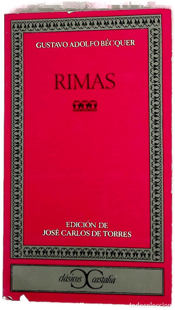 Libros: Rimas - B&eacute;cquer, Gustavo Adolfo; Torres, Jos&eacute; Carlos de