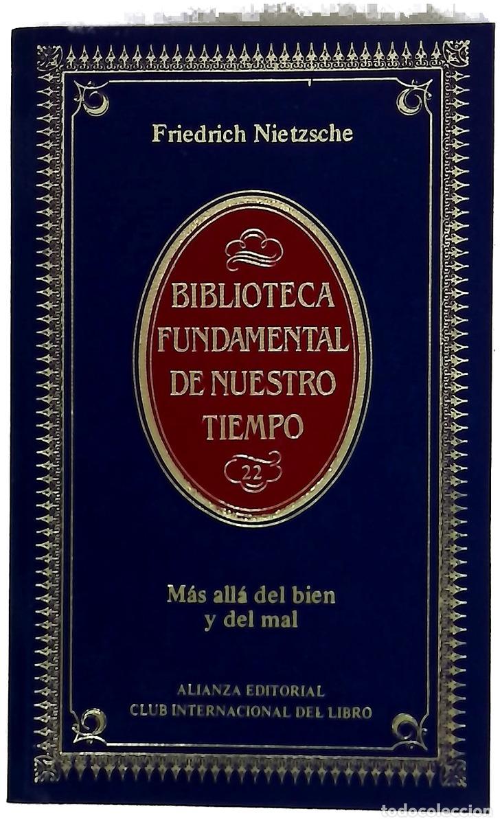 B&uuml;cher: M&aacute;s all&aacute; del bien y del mal