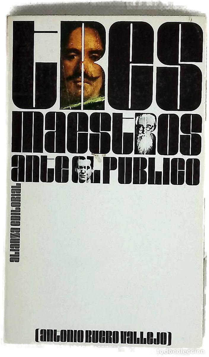 Libros: Tres maestros ante el p&uacute;blico (Valle-Incl&aacute;n, V&eacute;lazquez, Lorca)