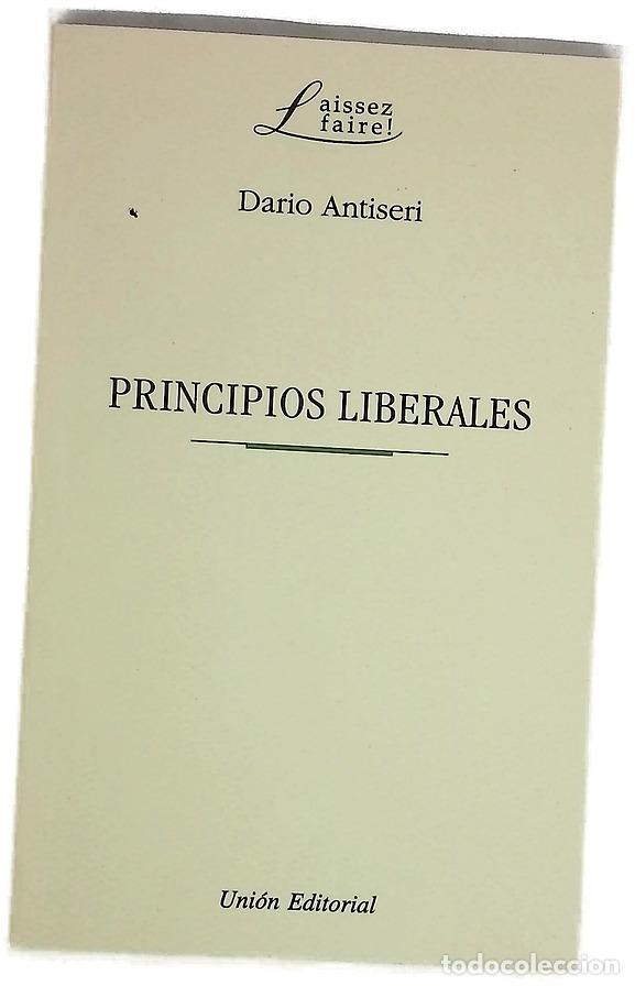 Libros: Principios liberales - Antiseri, Dario