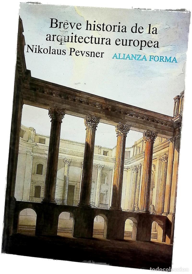 books: Breve historia de la arquitectura europea