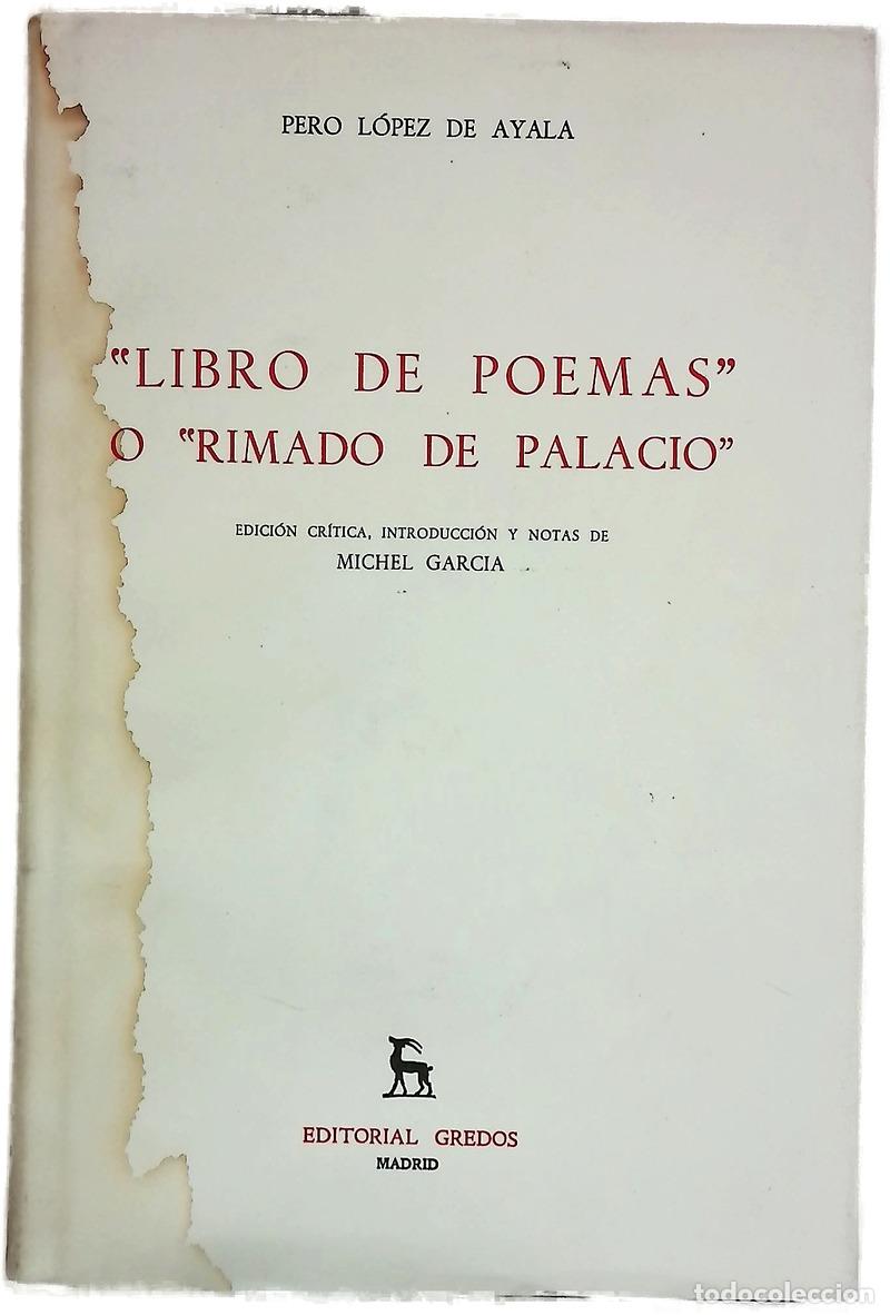 Libros: Libro de poemas - Pedro L&oacute;pez de Ayala