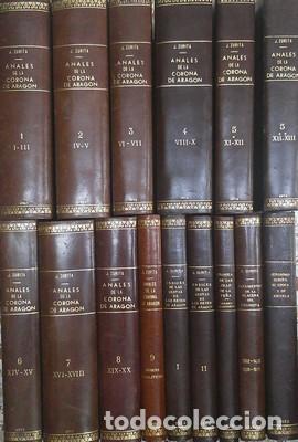 Libros: Anales de la Corona de Arag&oacute;n 9 tomos+Documentos a la alacena del cronista. Cr&oacute;nica de S. Juan de la