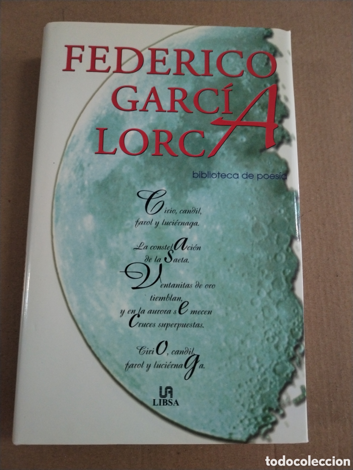Libros: FEDERICO GARCIA LORCA (BIBLIOTECA DE POESIA) CL.