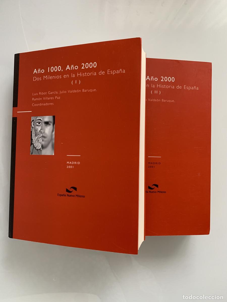 books: A&Ntilde;O 1000, A&Ntilde;O 2000. Dos Milenios en la Historia de Espa&ntilde;a (2 tomos) - Luis Ribot Garc&iacute;a, Julio Valde