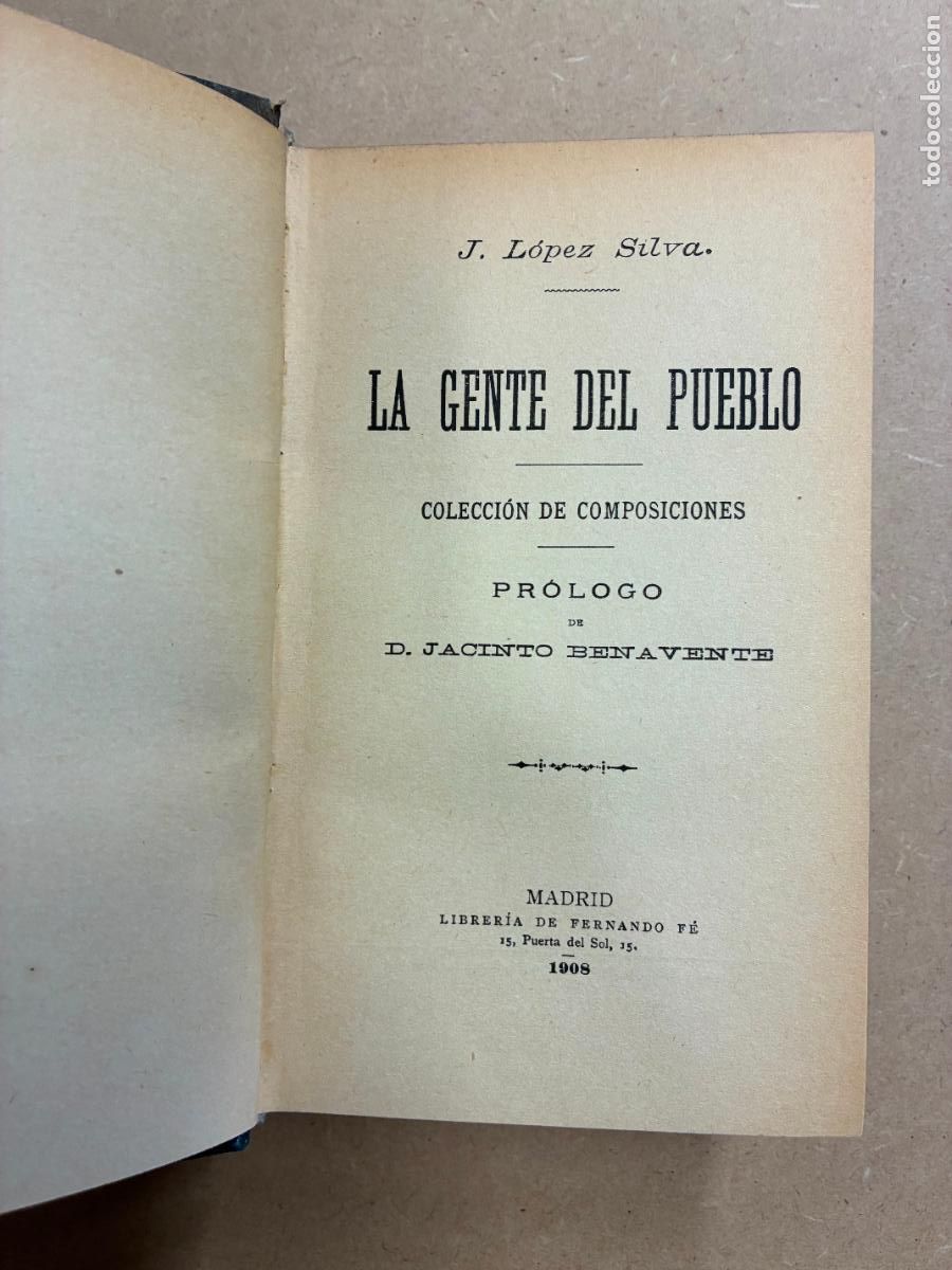 Libros: LA GENTE DEL PUEBLO + GENTE DE TUFOS. - J. L&Oacute;PEZ SILVA.