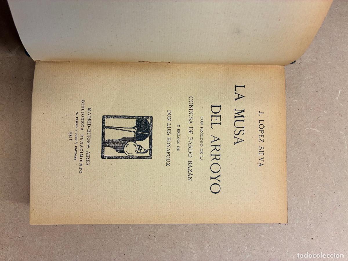 Libros: LA MUSA DEL ARROYO. - J. L&Oacute;PEZ SILVA.