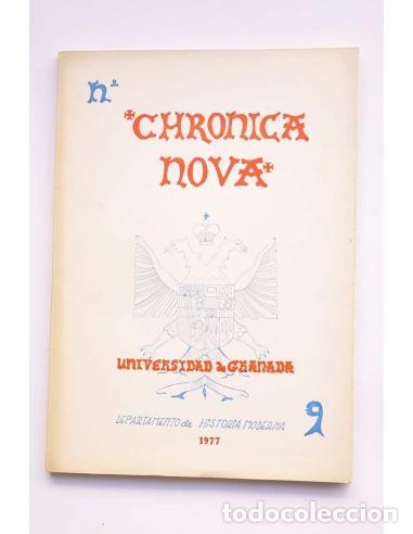 Libros: Chronica Nova. 1977. n&ordm; 9 - AUTORES VARIOS