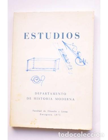 Livres: Estudios del Departamento de Historia Moderna - Universidad de Zaragoza