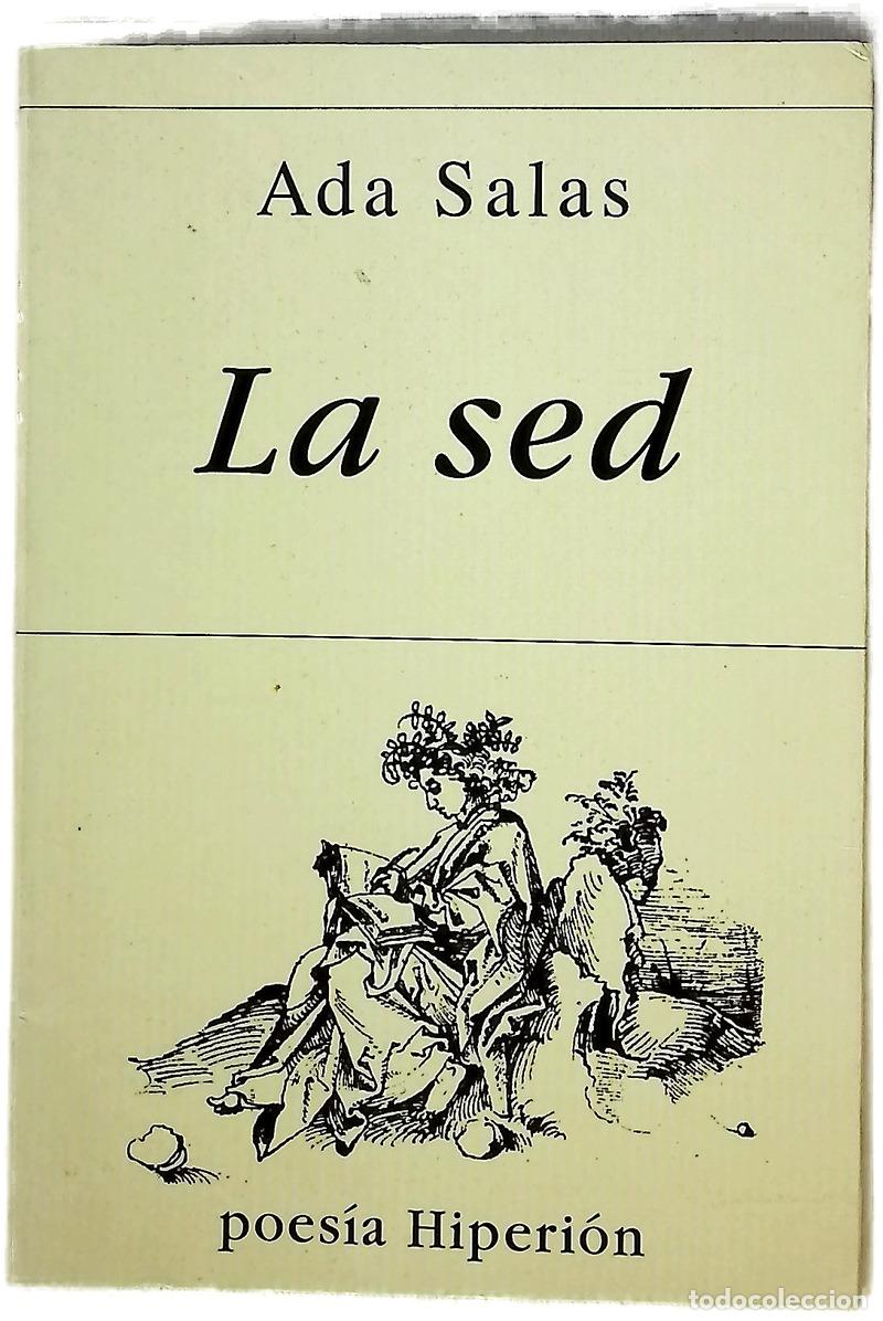 Libros: La sed - Salas, Ada - Hiperi&oacute;n