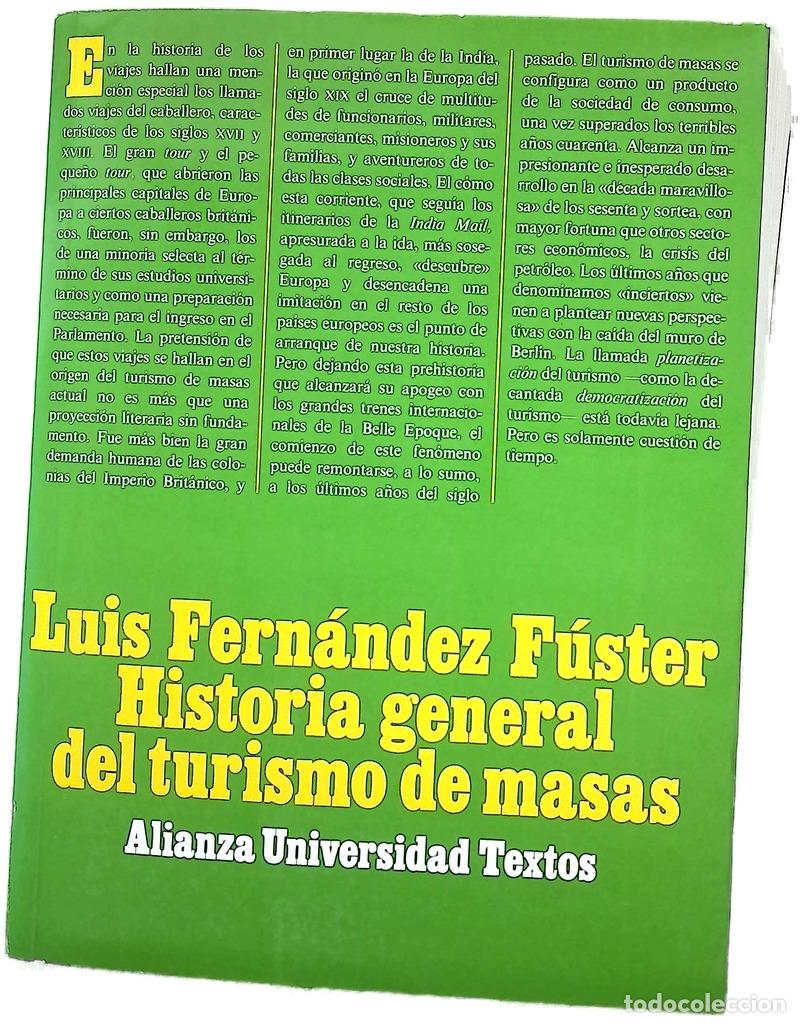 Libri di seconda mano: Historia general del turismo de masas