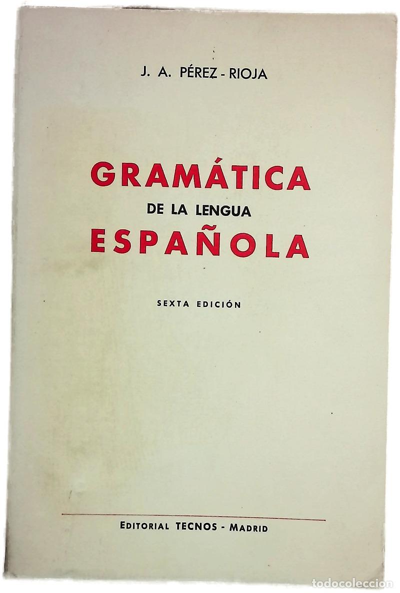 books: Gram&aacute;tica de la lengua espa&ntilde;ola