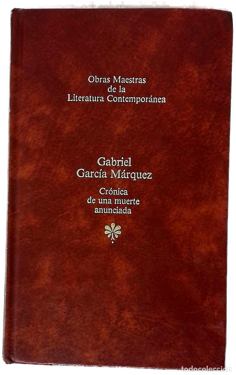 books: Cr&oacute;nica de una muerte anunciada