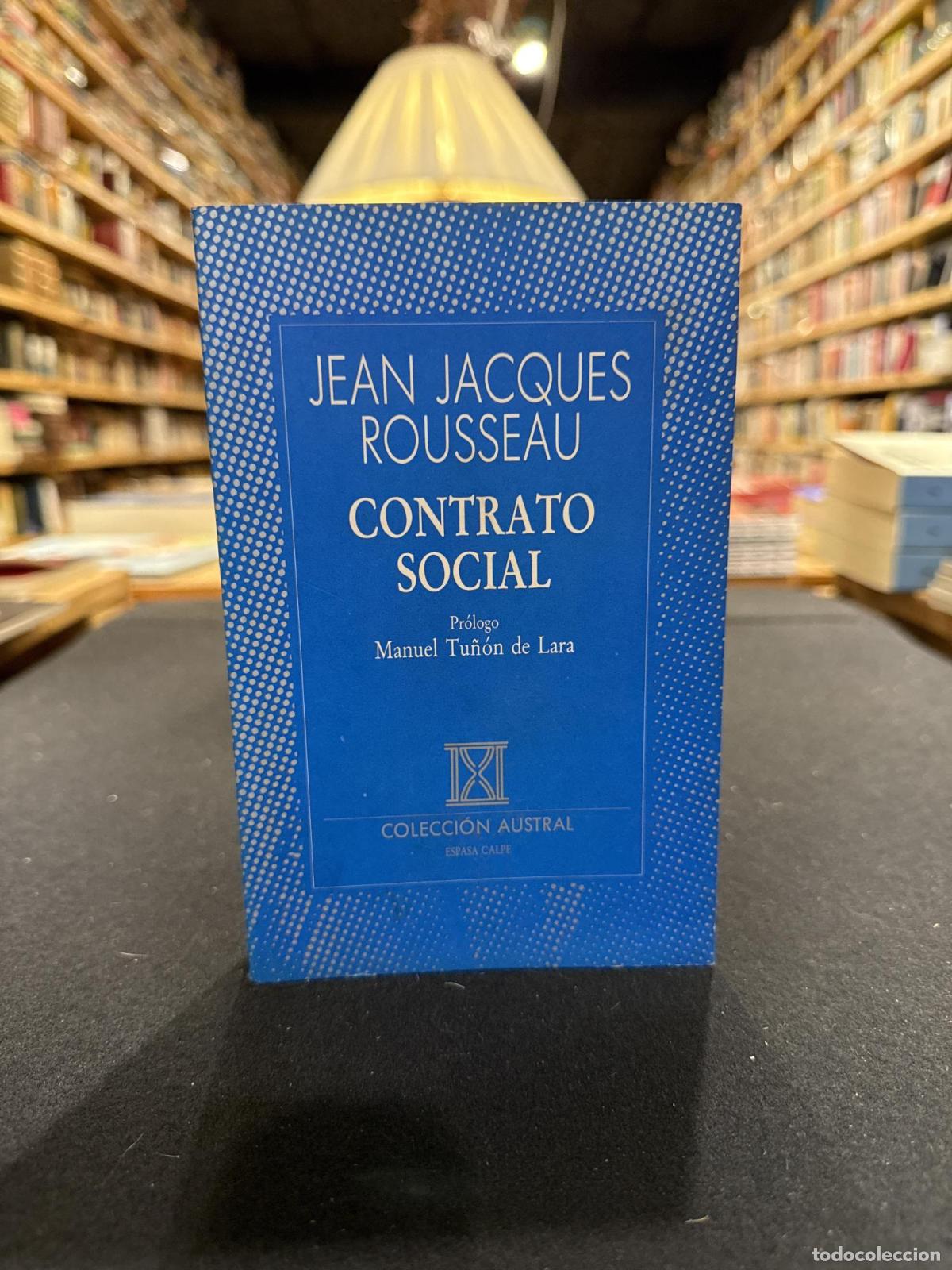 Libros: Contrato social - Rousseau, Jean Jacques