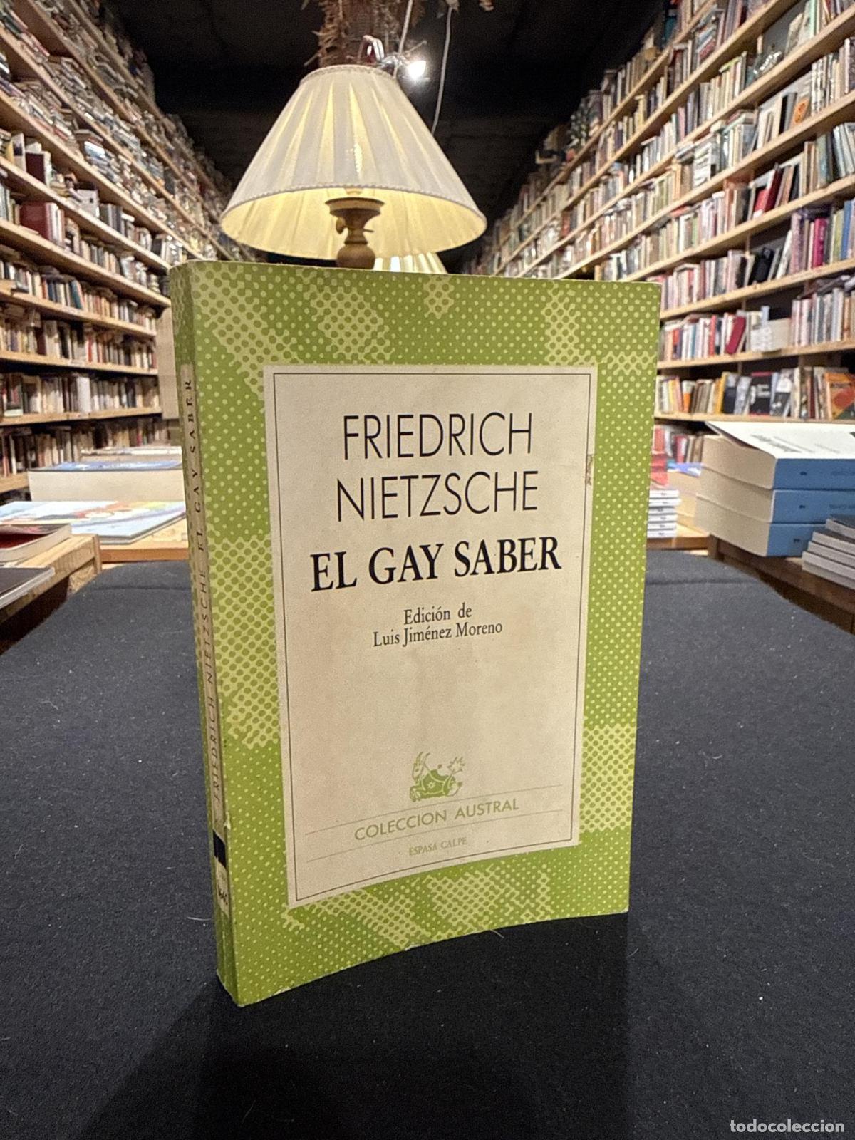 Libros: El gay saber - Nietzsche