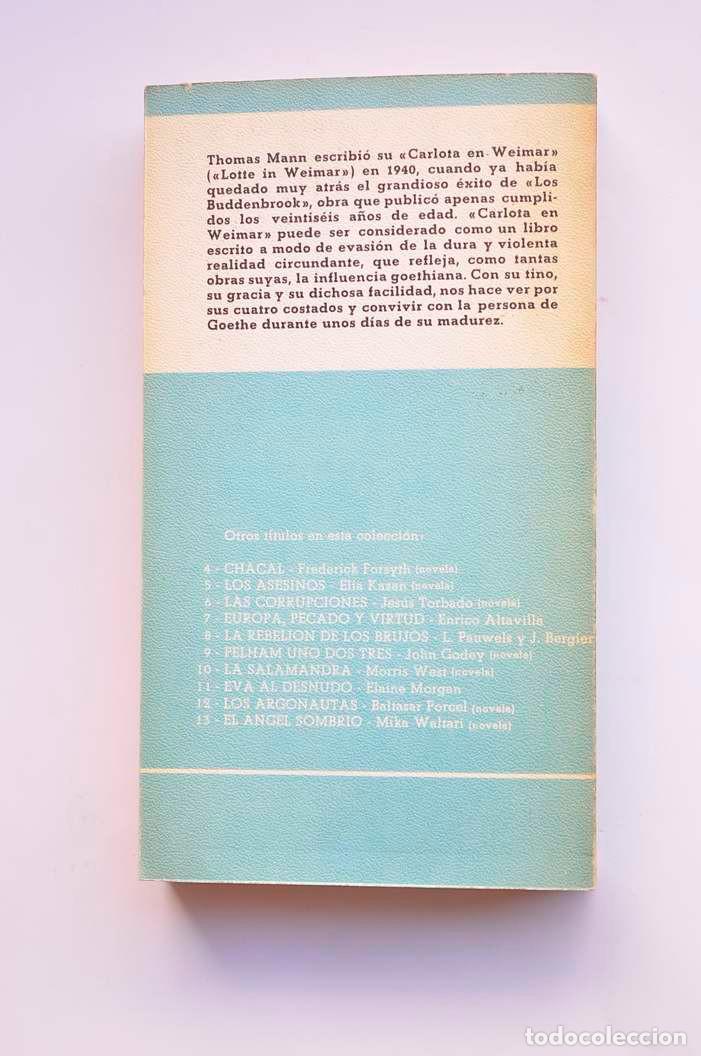 Libros: Carlota en Weimar - MANN, Thomas - Foto 3