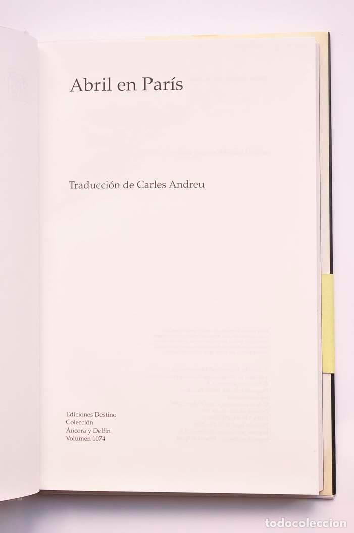 Libros: Abril en Par&iacute;s - WALLNER, Michael - Foto 3