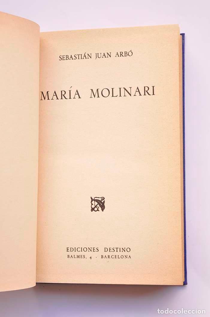 Libros: Mar&iacute;a Molinari - ARB&Oacute;, Sebasti&aacute;n Juan - Foto 2