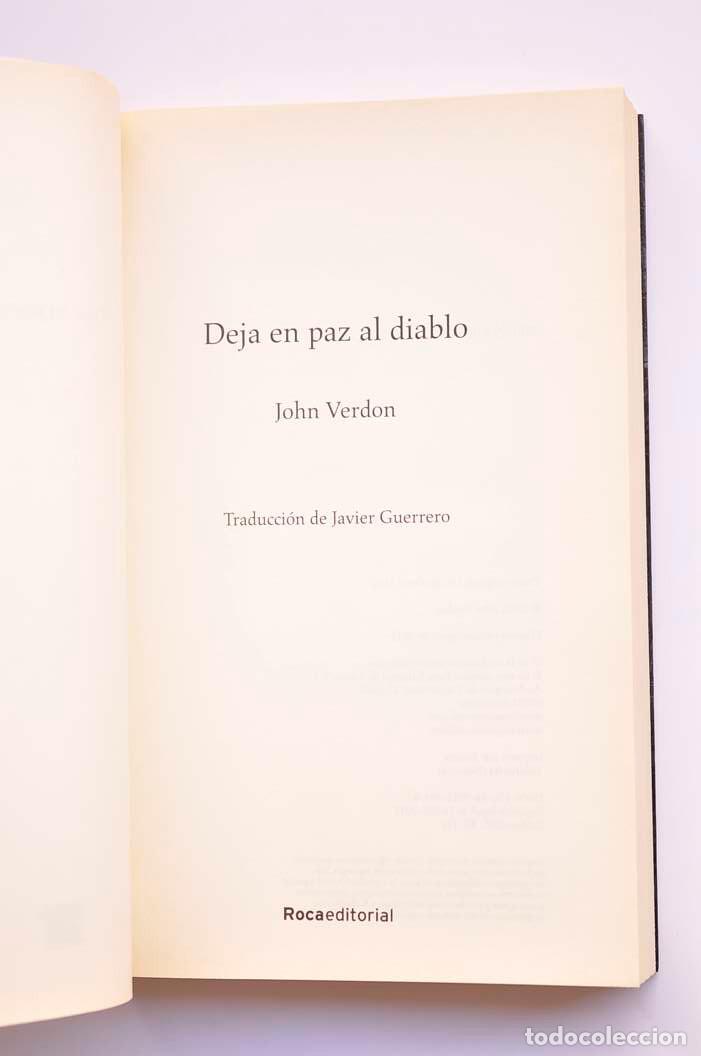 Libros: Deja en paz al diablo - VERDON, John - Foto 2