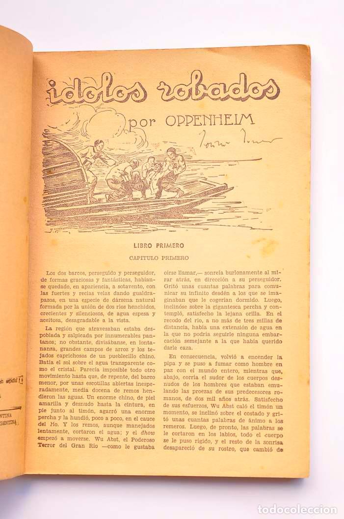 Libros: &Iacute;dolos robados - OPPENHEIM, E. PH. - Foto 3