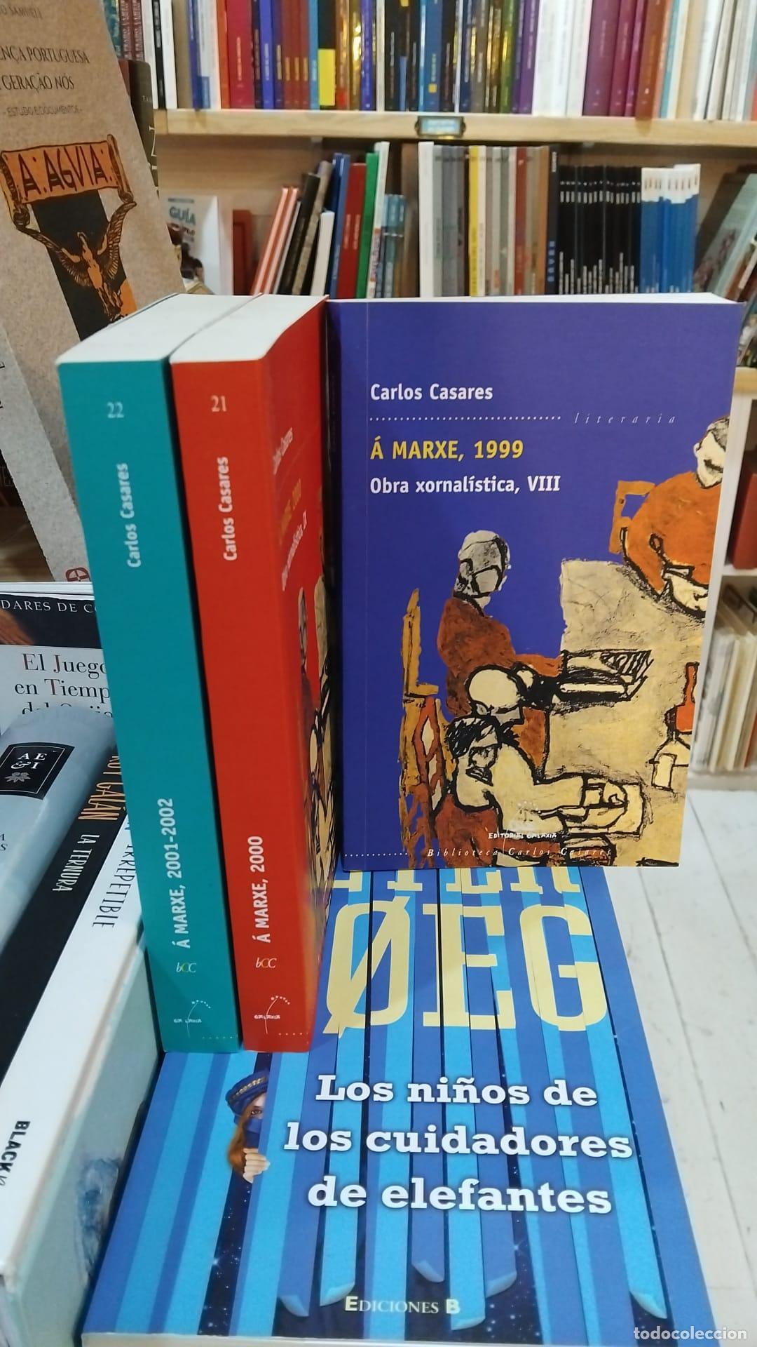 Libros: &Aacute; marxe. Obra xornal&iacute;stica. 3 tomos VIII, IX e X -