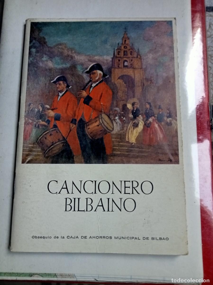 Libros: CANCIONERO BILBAINO. DIBUJOS K-TO&Ntilde;O FRADE. CAJA DE AHORROS MUNICIPAL DE BILBAO.