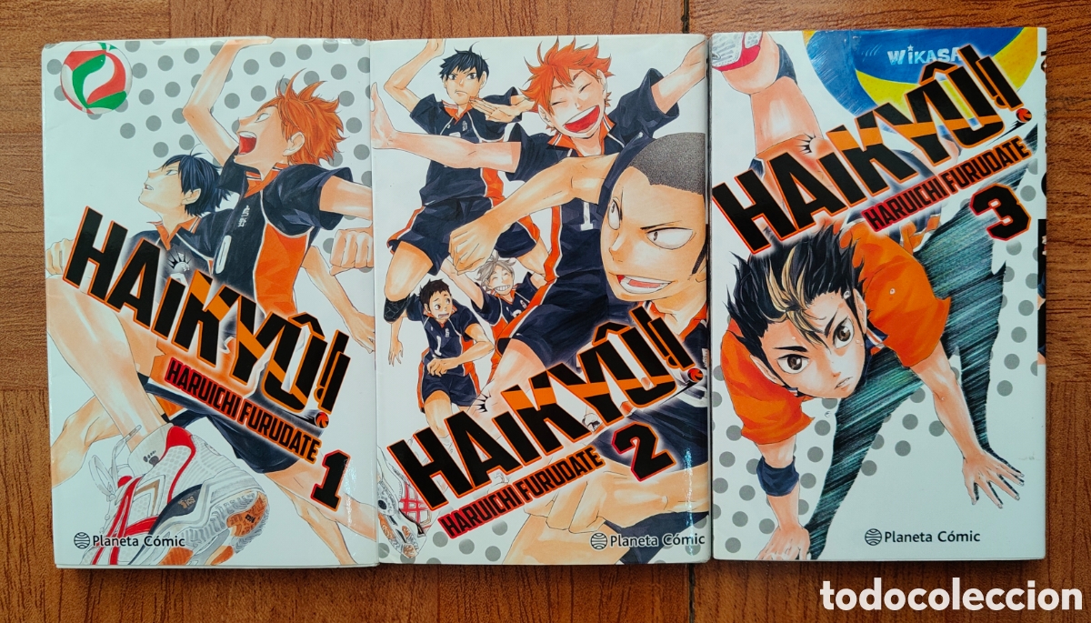 Libros: Haikyu � 3 N&uacute;meros (1-2-3) � Planeta C&oacute;mic - Haruichi Furudate