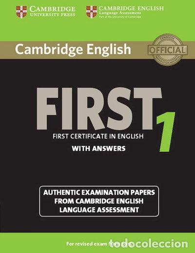 Libros: Cambridge English First 1- 9781107695917