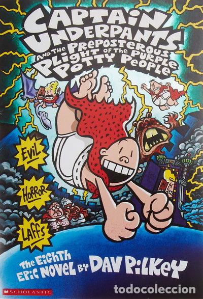 B&uuml;cher: Captain Underpants and the Preposterous Plight of the Purple Potty People- 9780439376143