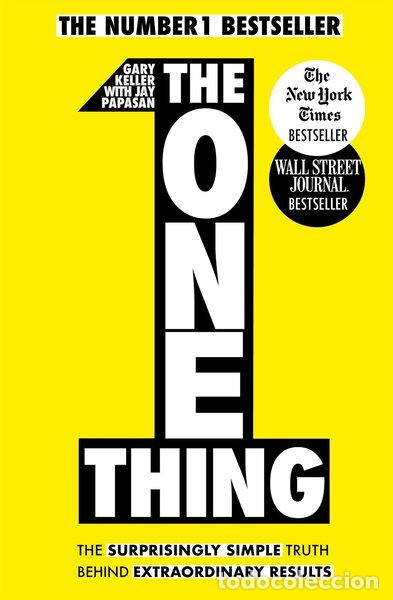 Livros em segunda m&atilde;o: The One Thing: The Surprisingly Simple Truth Behind Extraordinary Results- 9781848549258