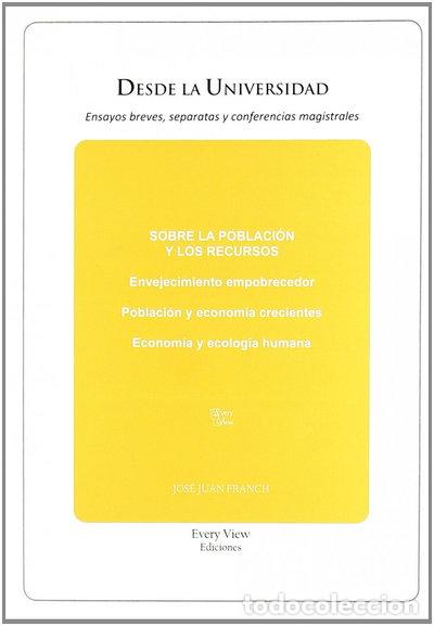 Livres: Sobre la poblaci&oacute;n y los recursos- 9788493801977