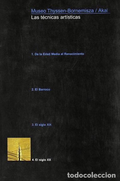 Libros: Las t&eacute;cnicas art&iacute;sticas 4- 9788446023500