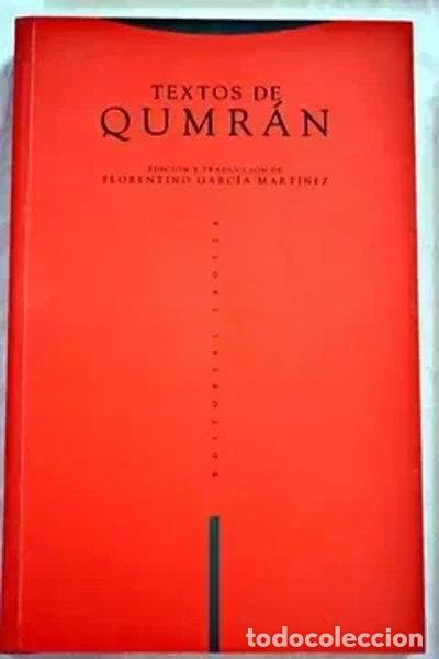 Libros: Textos de Qumr&aacute;n- 9788487699436
