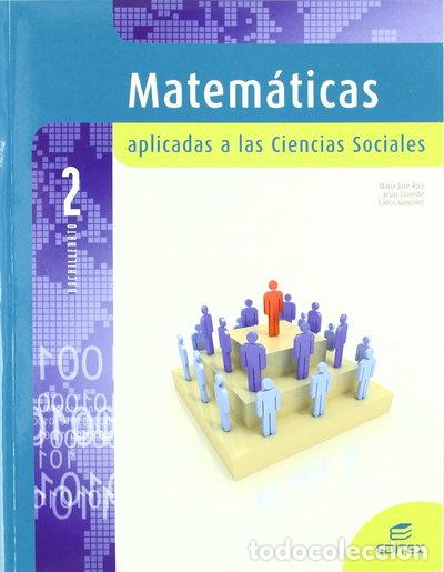 books: Matem&aacute;ticas aplicadas a las ciencias sociales 2&ordm; Bachillerato- 9788497715317