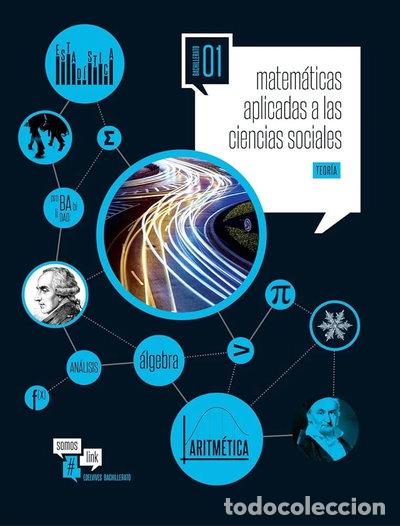Libros: Matem&aacute;ticas Aplicadas a las C. Sociales 1&ordm; bachillerato- 9788426399342