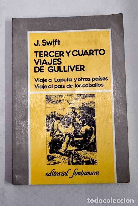 books: Tercer y cuarto viajes de Gulliver.- Swift, Jonathan