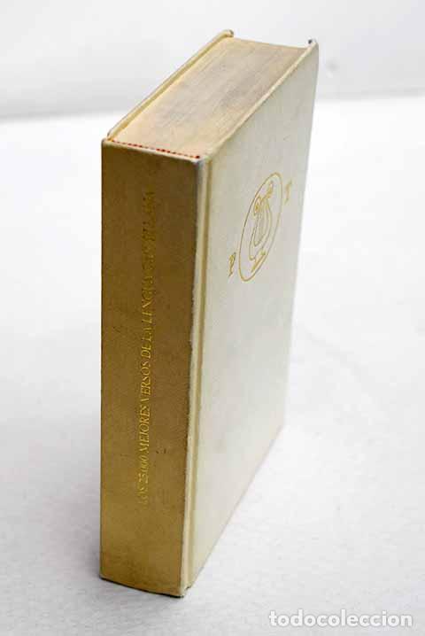 books: Los 25000 mejores versos de la lengua castellana