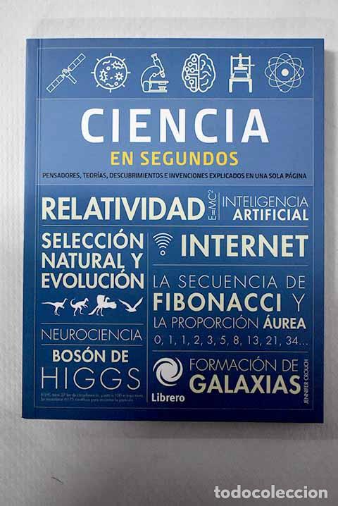 Livros em segunda m&atilde;o: Ciencia en segundos: pensadores, teor&iacute;as.- Crouch, Jennifer