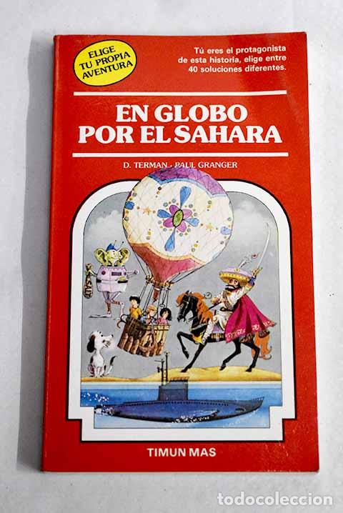 Libros: En globo por el S&aacute;hara.- Terman, D.