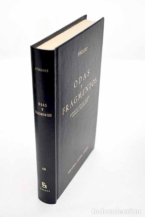Libros: Odas y fragmentos: P&iacute;ndaro.- P&iacute;ndaro
