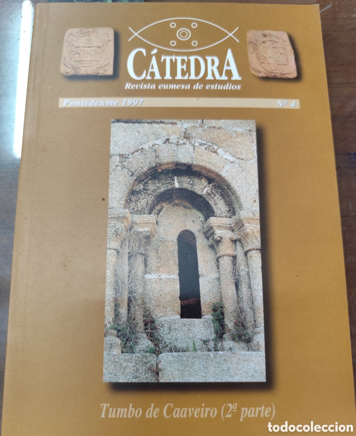 Livros em segunda m&atilde;o: TUMBO DE CAAVEIRO. 2&ordf; Parte. C&aacute;tedra Revista eumesa de estudios n&ordm; 4. Galicia