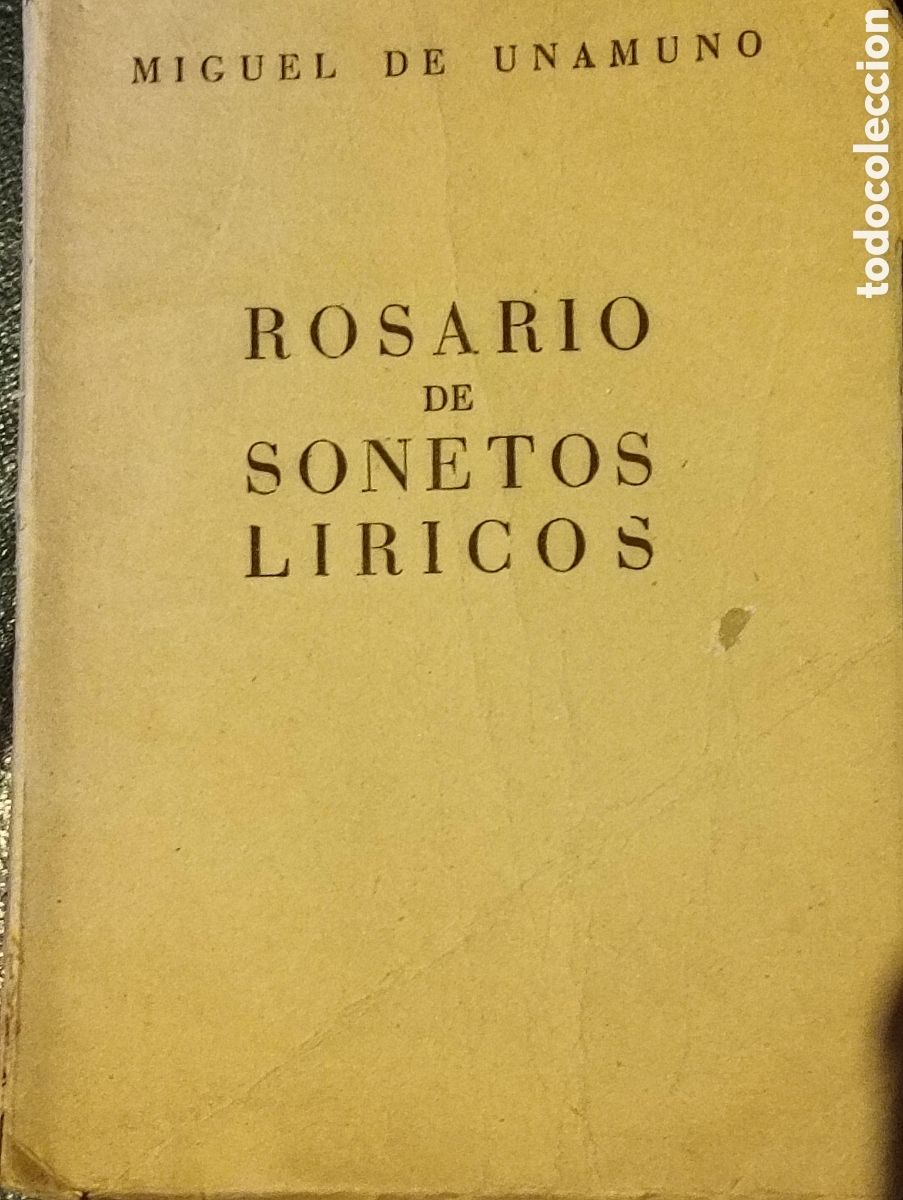 Libros: Rosario de sonetos liricos por Miguel