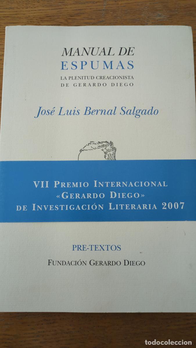 Libros: &nbsp;Manual de espumas - Jos&eacute; Luis Bernal