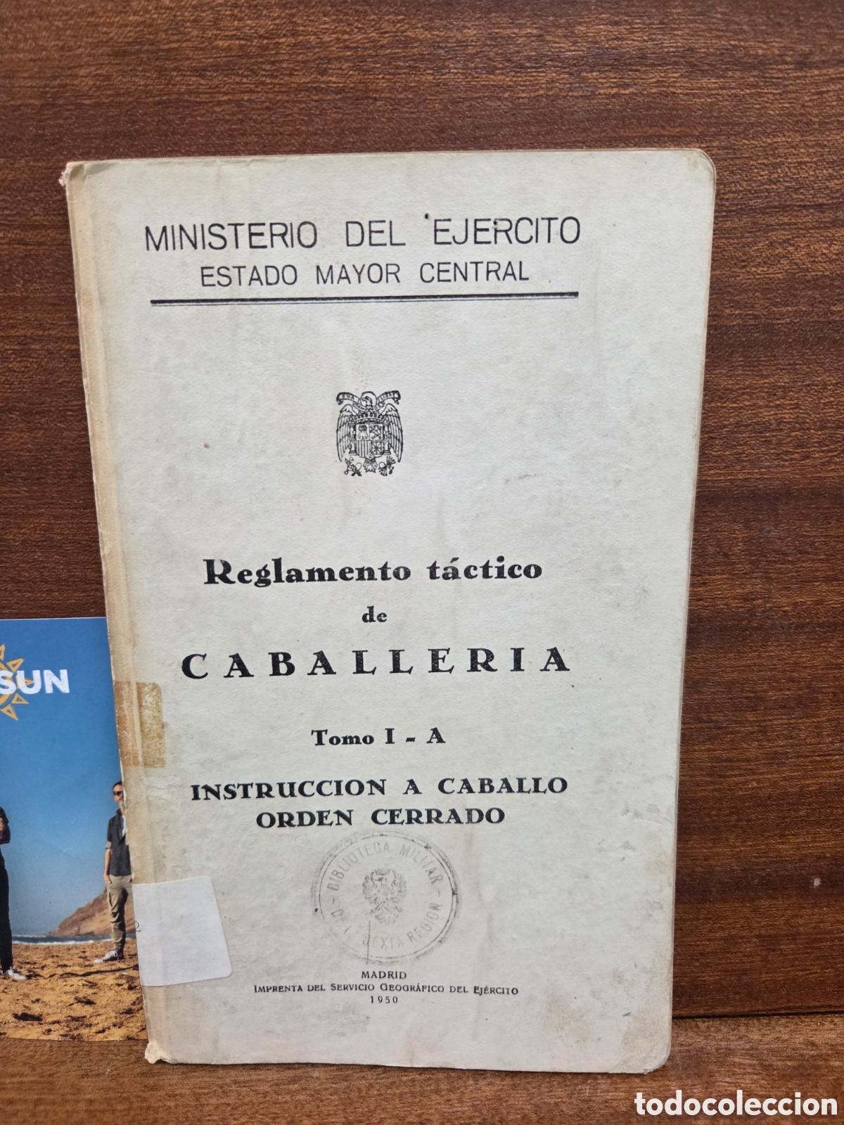 Libros: 1950...&rdquo;&rdquo;REGLAMENTO T&Aacute;CTICO DE CABALLERIA&rdquo;&rdquo;...TOMO I-A...INSTRUCCI&Oacute;N A CABALLO ORDEN CERRADO...