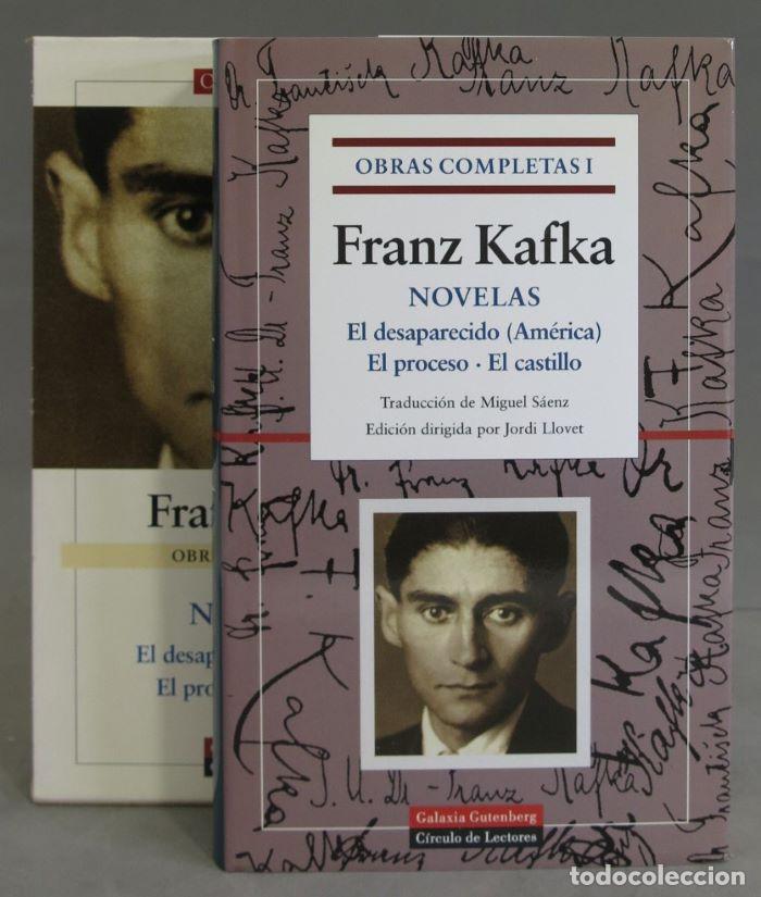 B&uuml;cher: OBRAS COMPLETAS I. NOVELAS: EL DESAPARECIDO (AM&Eacute;RICA) - EL PROCESO - EL CASTILLO - Franz Kafka